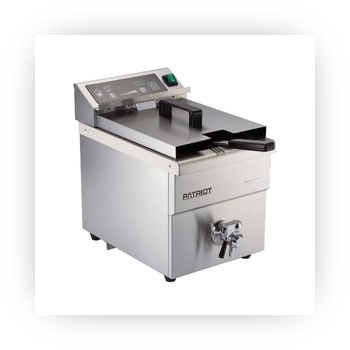 Patriot stainless steel countertop fryer