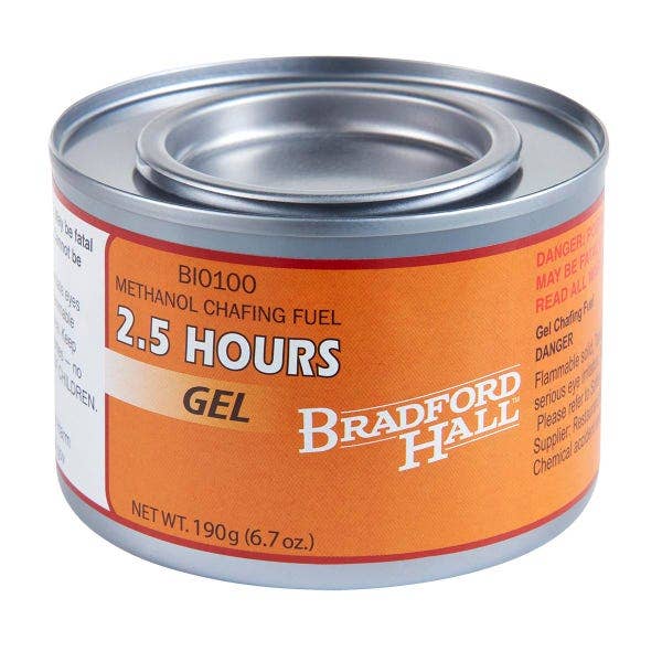 Bradford Hall 2.5-Hour Chafer Fuel | Case of 72