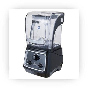 Sentinel commercial blender with clear container