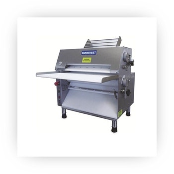 Somerset stainless dough sheeter for pizza and bakery use