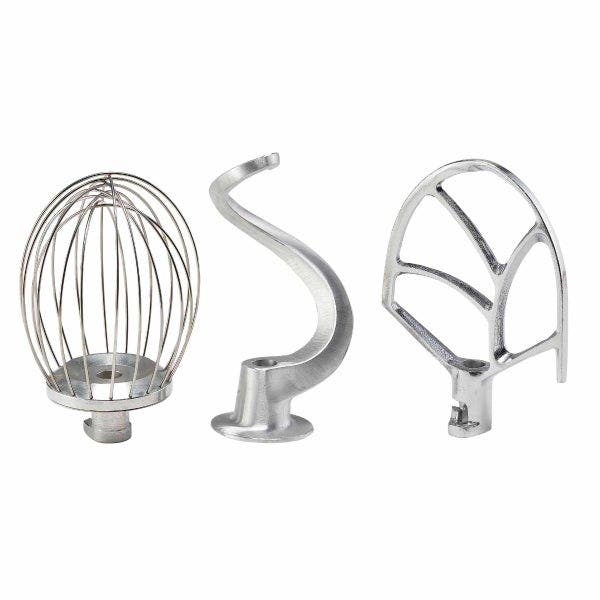Wire Whip, Dough Hook, Flat Beater for Stand Mixer