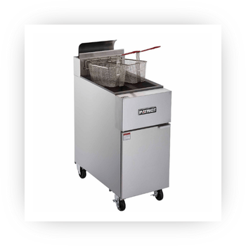 Patriot stainless steel floor fryer