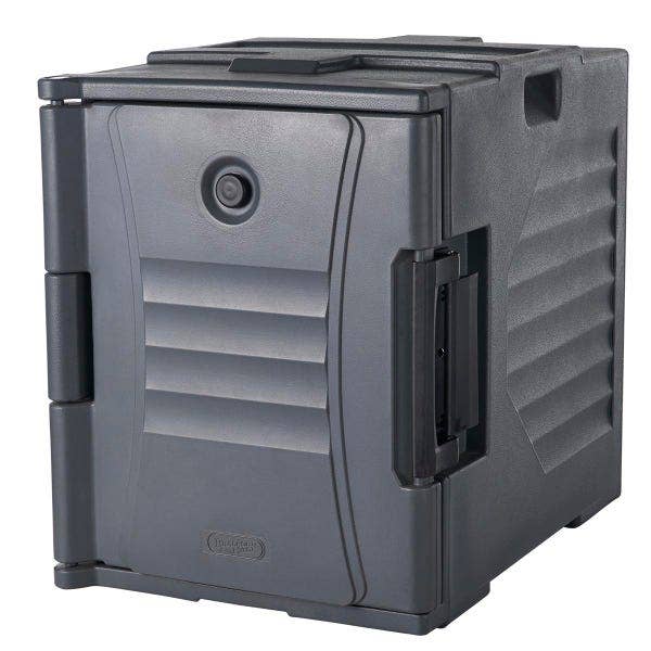 Bradford Hall Gray Insulated Front Loader Food Carrier