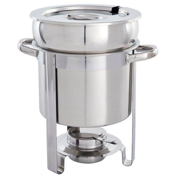 Bradford Hall 8-Quart Full Size Stainless Steel Chafer