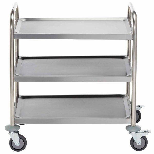 Sauber 3-Shelf 220 lb. Capacity Utility Cart
