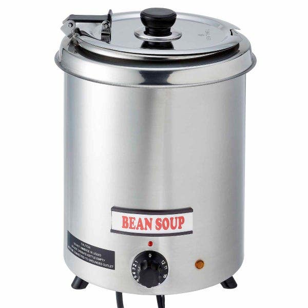 Sentinel 6-Quart Stainless Steel Electric Soup Kettle Warmer