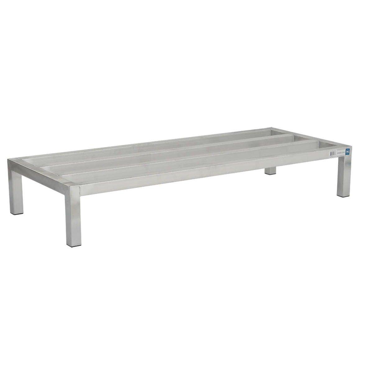 Sauber 48"W x 20"D x 8"H Aluminum Dunnage Rack