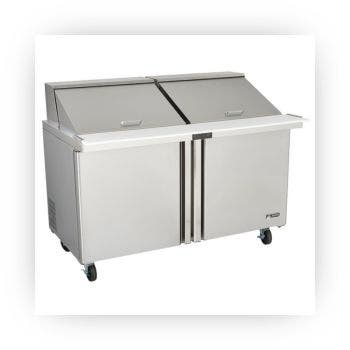 Stainless Steel Prep Table Refrigeration